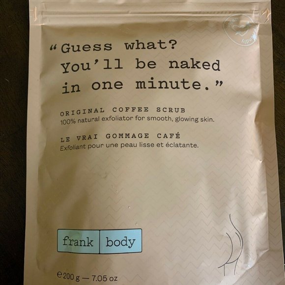 Frank Body Other - Frank Body Original Coffee Scrub 7 Oz New Full Siz